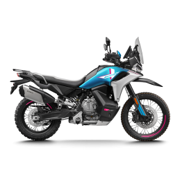 Cfmoto 800MT-X Zephyr blue